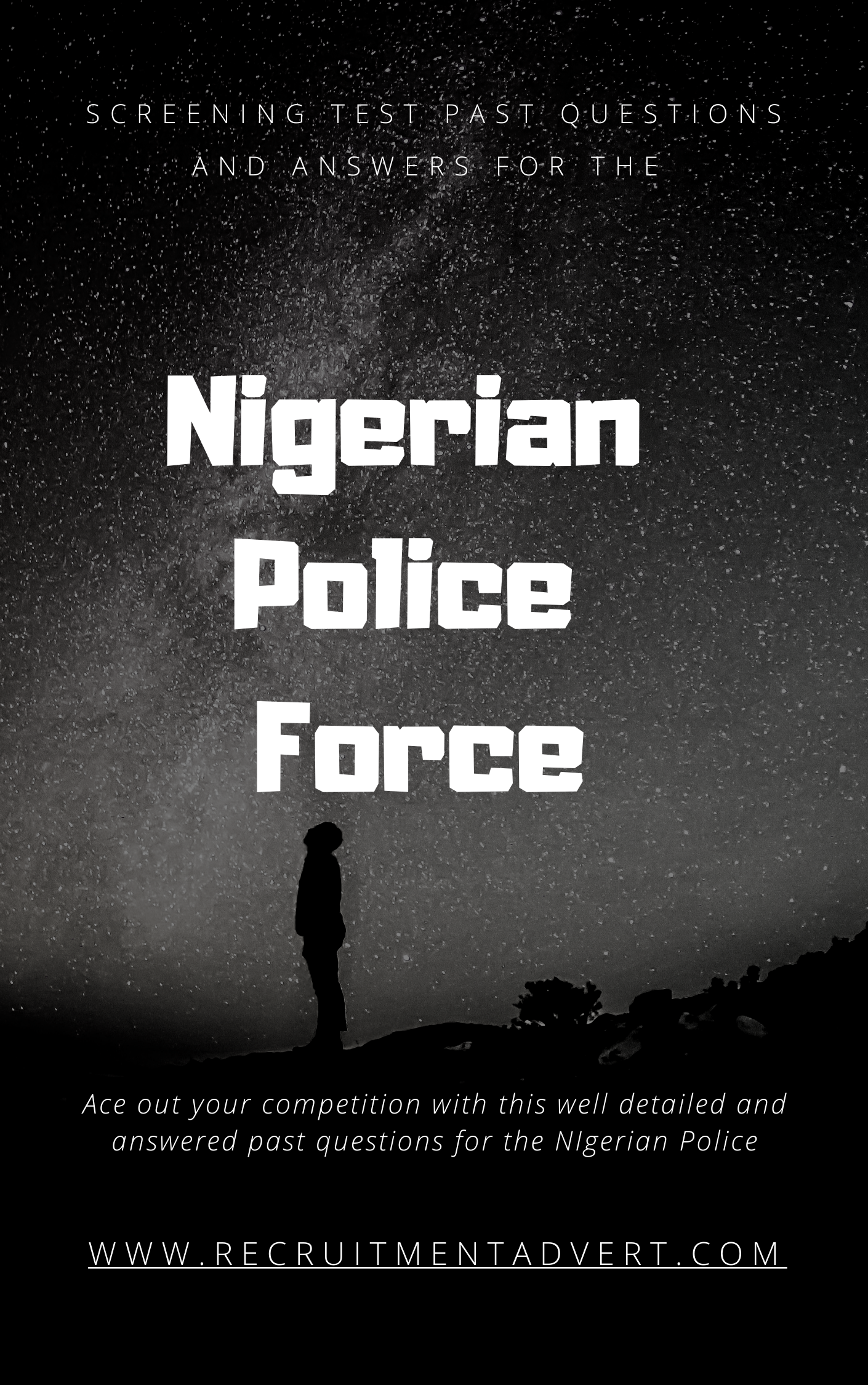 nigerian Police force past questions pdf cover page